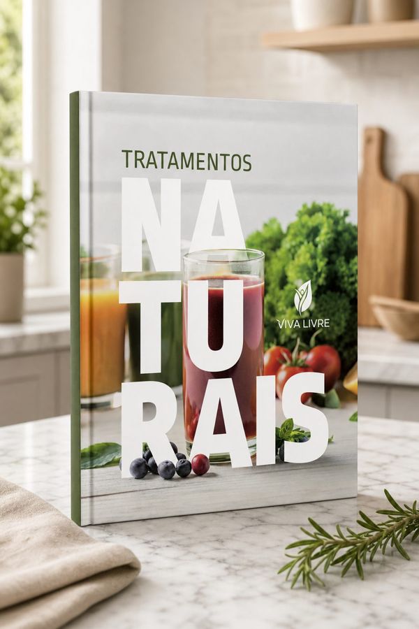 Capa: Viva Livre: Tratamentos Naturais